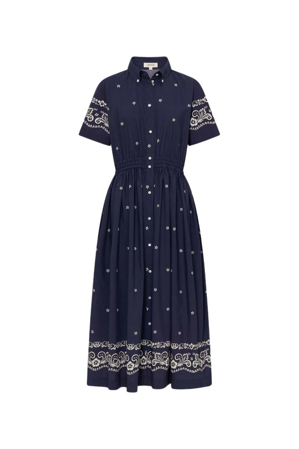 Oroton Floral Bandana Shirt Dress - Oroton Dresses - Australian Heritage Luxury - Shop at Luxury Shoes 