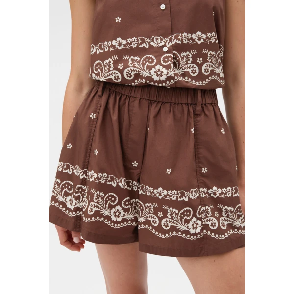 Oroton Floral Bandana Short - Oroton Shorts - Australian Heritage Luxury - Shop at Luxury Shoes 