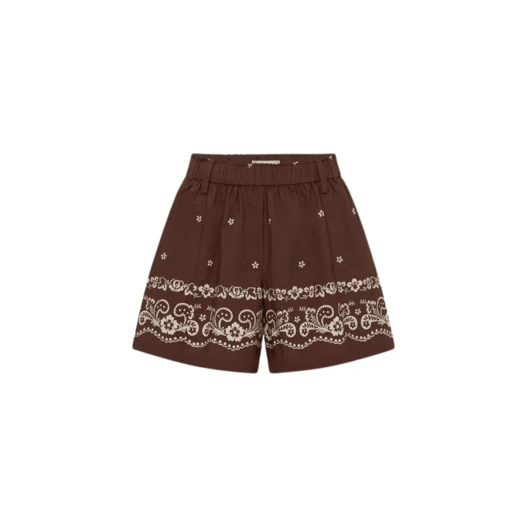 Oroton Floral Bandana Short - Oroton Shorts - Australian Heritage Luxury - Shop at Luxury Shoes 