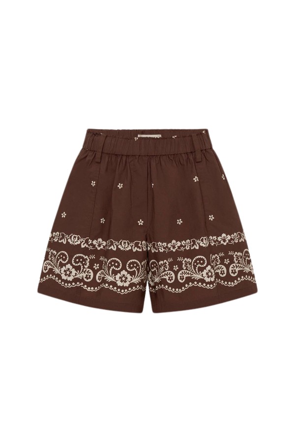 Oroton Floral Bandana Short
