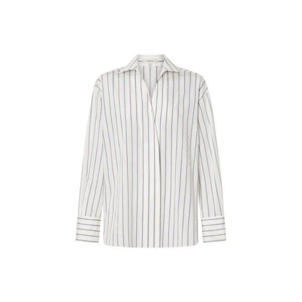 Oroton Fluid Stripe Shirt - Oroton Tops - Australian Heritage Luxury - Shop at Luxury Shoes 