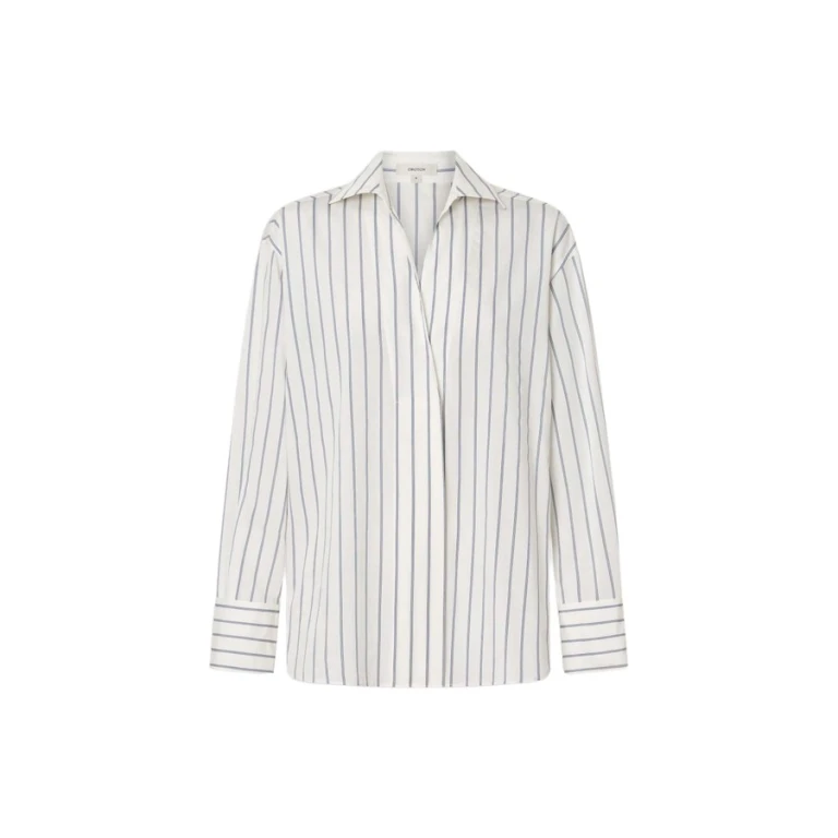 Oroton Fluid Stripe Shirt - Oroton Tops - Australian Heritage Luxury - Shop at Luxury Shoes 