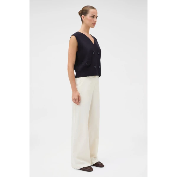 Oroton Folk Straight Leg Pant - Oroton Pants - Australian Heritage Luxury - Shop at Luxury Shoes 