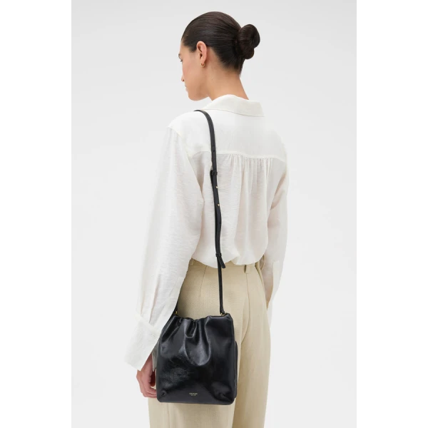 Oroton Georgie Crossbody Bag Crackle - Bags - Australian Luxury Leather Handbag at Luxury Shoes 