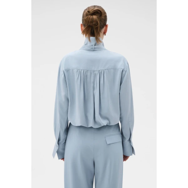 Oroton Half Placket Button Shirt - Oroton Tops - Australian Heritage Luxury - Shop at Luxury Shoes 