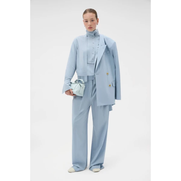 Oroton Half Placket Button Shirt - Oroton Tops - Australian Heritage Luxury - Shop at Luxury Shoes 