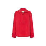 Oroton Half Placket Zip Shirt - Oroton Tops - Australian Heritage Luxury - Shop at Luxury Shoes 