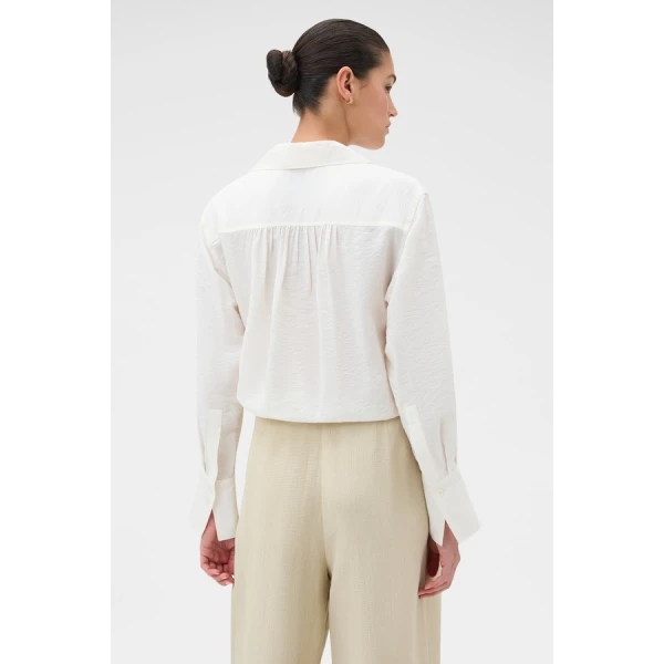 Oroton Half Placket Zip Shirt - Oroton Tops - Australian Heritage Luxury - Shop at Luxury Shoes 