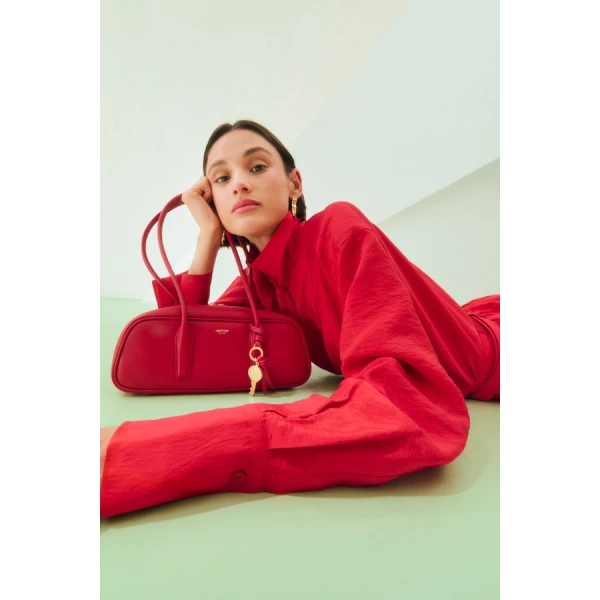 Oroton Half Placket Zip Shirt - Oroton Tops - Australian Heritage Luxury - Shop at Luxury Shoes 