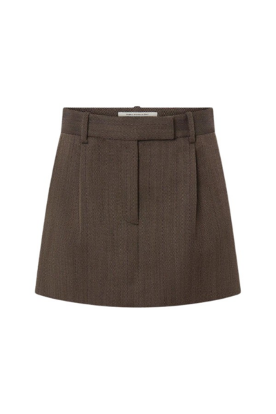 Oroton Herringbone Mini Skirt - Oroton Skirts - Australian Heritage Luxury - Shop at Luxury Shoes 