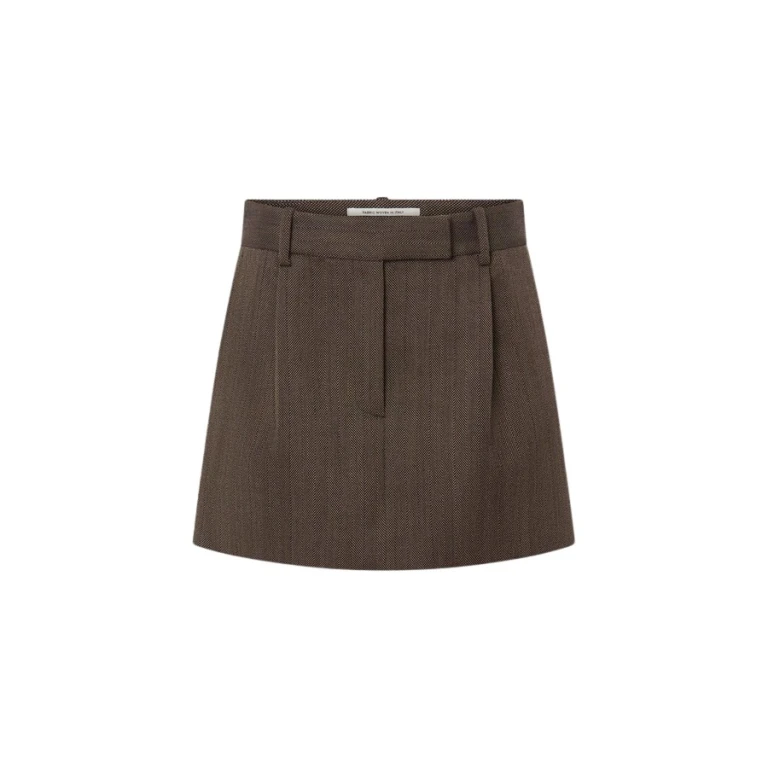 Oroton Herringbone Mini Skirt - Oroton Skirts - Australian Heritage Luxury - Shop at Luxury Shoes 