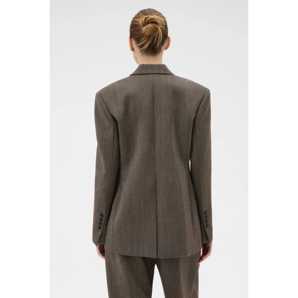 Oroton Herringbone Shaped Blazer - Oroton Jackets - Australian Heritage Luxury - Shop at Luxury Shoes 