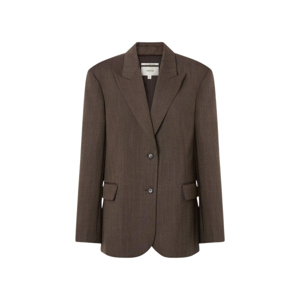 Oroton Herringbone Shaped Blazer - Oroton Jackets - Australian Heritage Luxury - Shop at Luxury Shoes 