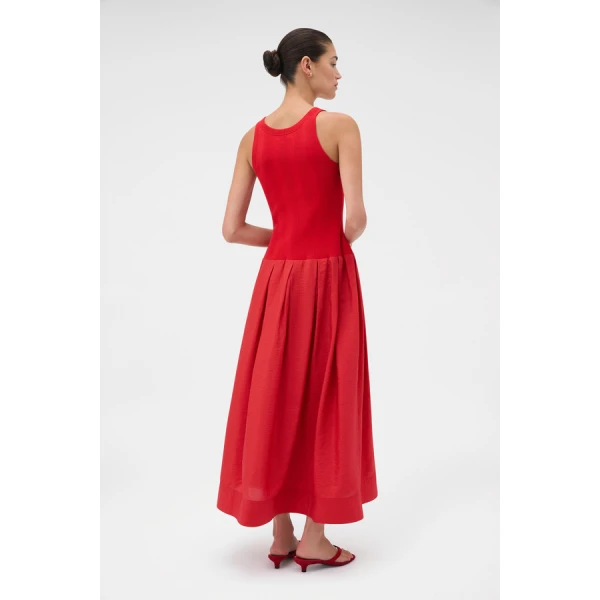 Oroton Knit Bodice Midi Dress - Oroton Dresses - Australian Heritage Luxury - Shop at Luxury Shoes 