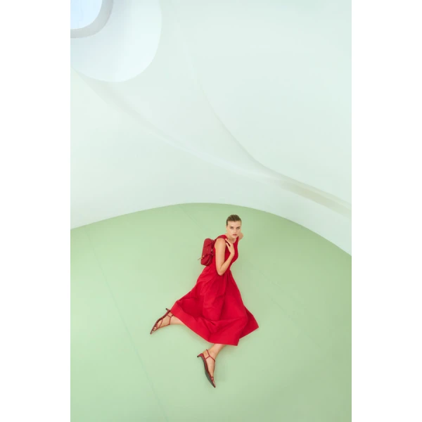 Oroton Knit Bodice Midi Dress - Oroton Dresses - Australian Heritage Luxury - Shop at Luxury Shoes 