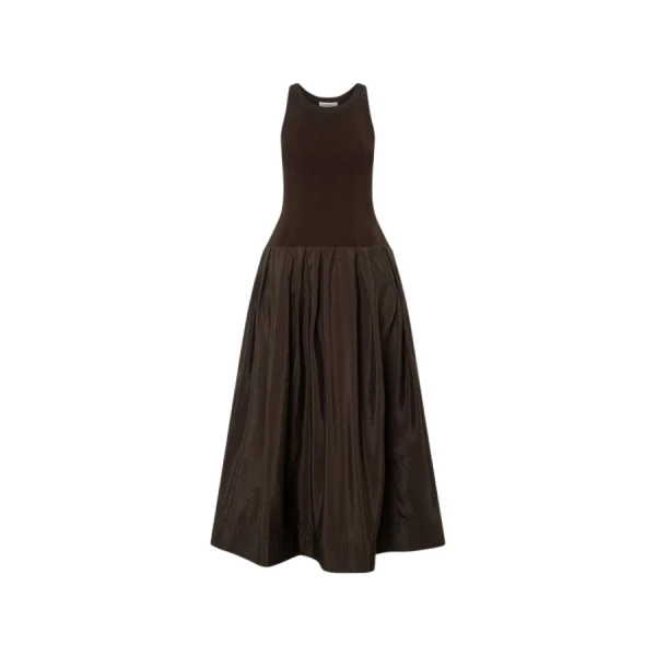 Oroton Knit Bodice Midi Dress - Oroton Dresses - Australian Heritage Luxury - Shop at Luxury Shoes 