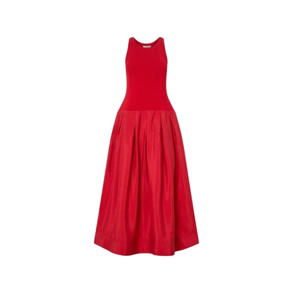 Oroton Knit Bodice Midi Dress - Oroton Dresses - Australian Heritage Luxury - Shop at Luxury Shoes 