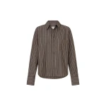 Oroton Long Sleeve Stripe Shirt - Oroton Tops - Australian Heritage Luxury - Shop at Luxury Shoes 
