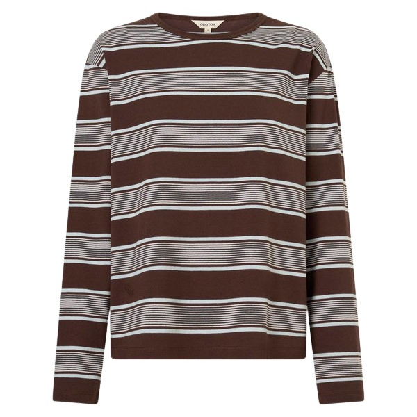 Oroton Long Sleeve Stripe Tee Top