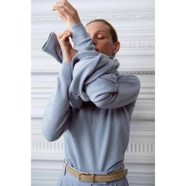 Oroton Long Sleeve Zip Polo - Oroton Tops - Australian Heritage Luxury - Shop at Luxury Shoes 