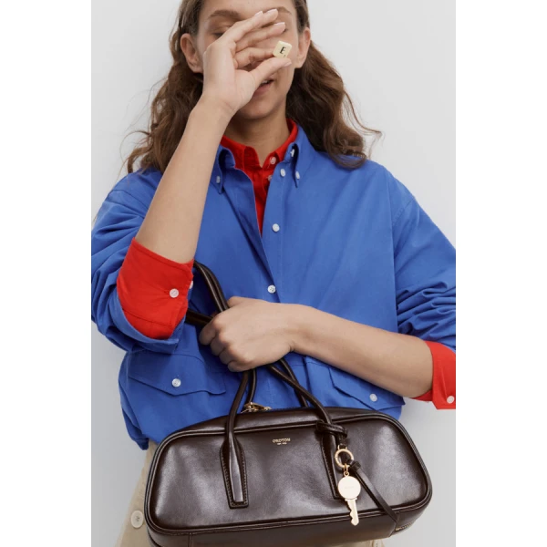 Oroton Louisa Shoulder Bag Crackle - Bags - Australian Luxury Leather Handbag at Luxury Shoes 