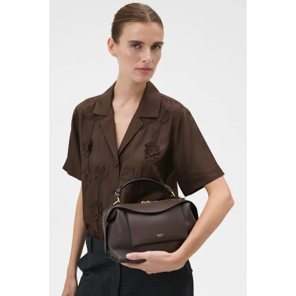 Oroton Mica Bowler - Bags - Australian Luxury Leather Handbag at Luxury Shoes 