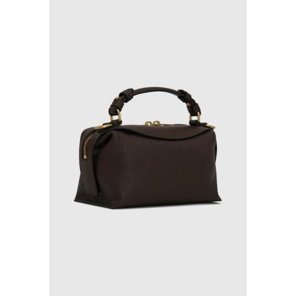 Oroton Mica Mini Bowler - Bags - Australian Luxury Leather Handbag at Luxury Shoes 