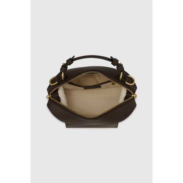 Oroton Mica Mini Bowler - Bags - Australian Luxury Leather Handbag at Luxury Shoes 