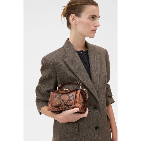 Oroton Mica Mini Bowler - Bags - Australian Luxury Leather Handbag at Luxury Shoes 