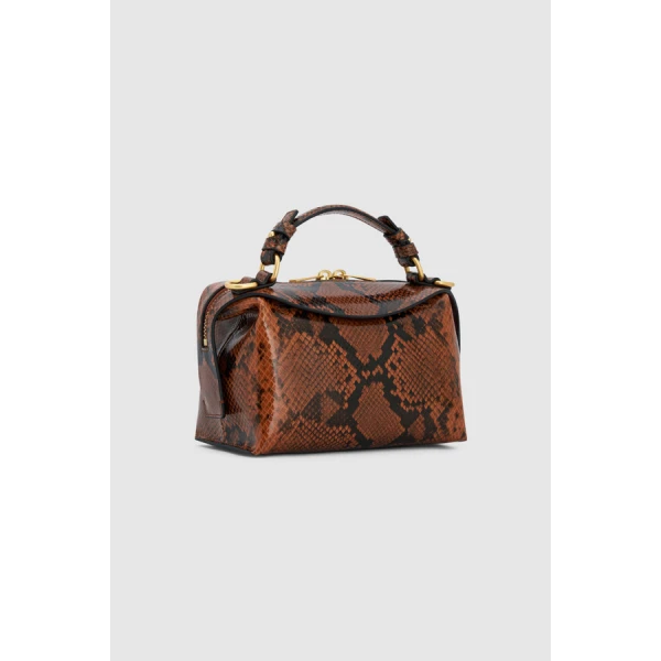 Oroton Mica Mini Bowler - Bags - Australian Luxury Leather Handbag at Luxury Shoes 