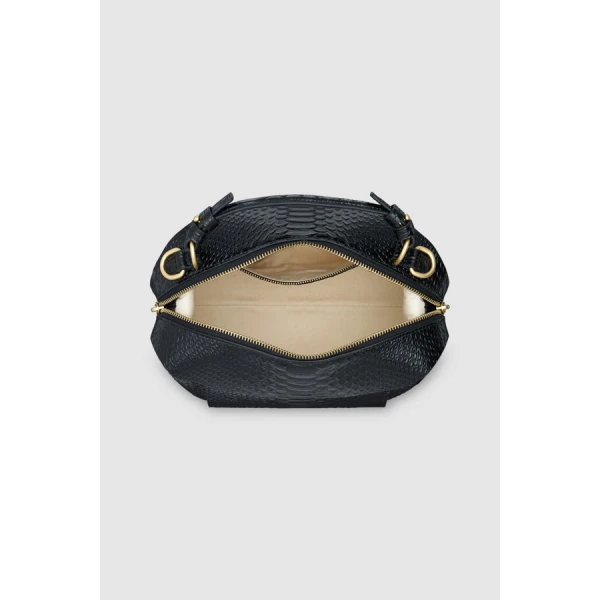 Oroton Mica Texture Bowler - Bags - Australian Luxury Leather Handbag at Luxury Shoes 