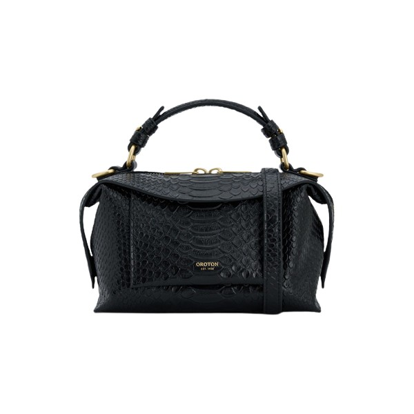 Oroton Mica Texture Mini Bowler