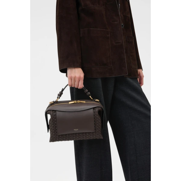 Oroton Mica Workmanship Bowler - Bags - Australian Luxury Leather Handbag at Luxury Shoes 