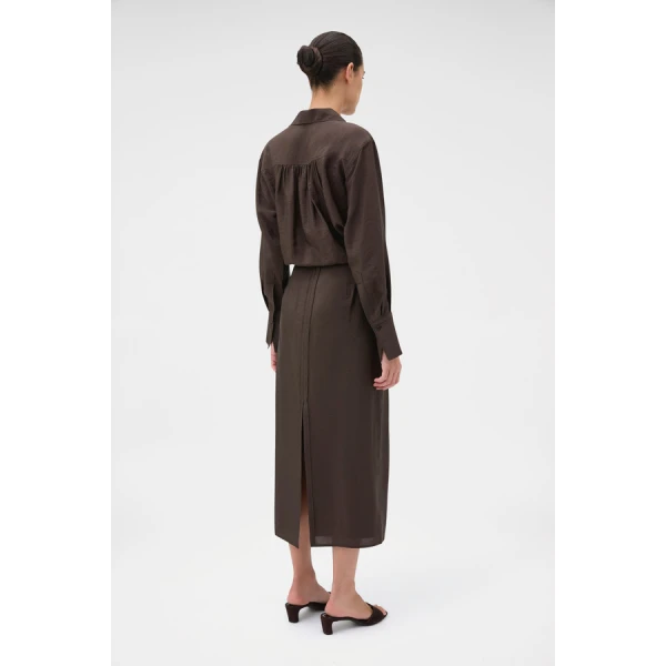 Oroton Midi Skirt - Oroton Skirts - Australian Heritage Luxury - Shop at Luxury Shoes 