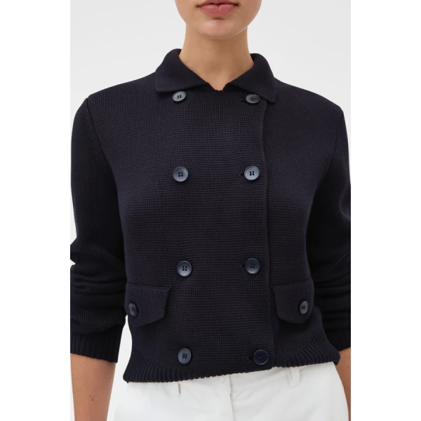Oroton Milano Knit Jacket - Oroton Jackets - Australian Heritage Luxury - Shop at Luxury Shoes 