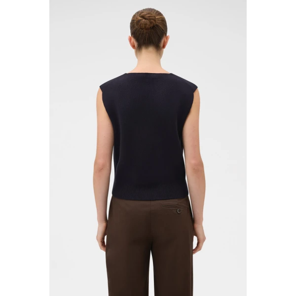 Oroton Milano Knit Vest - Oroton Tops - Australian Heritage Luxury - Shop at Luxury Shoes 