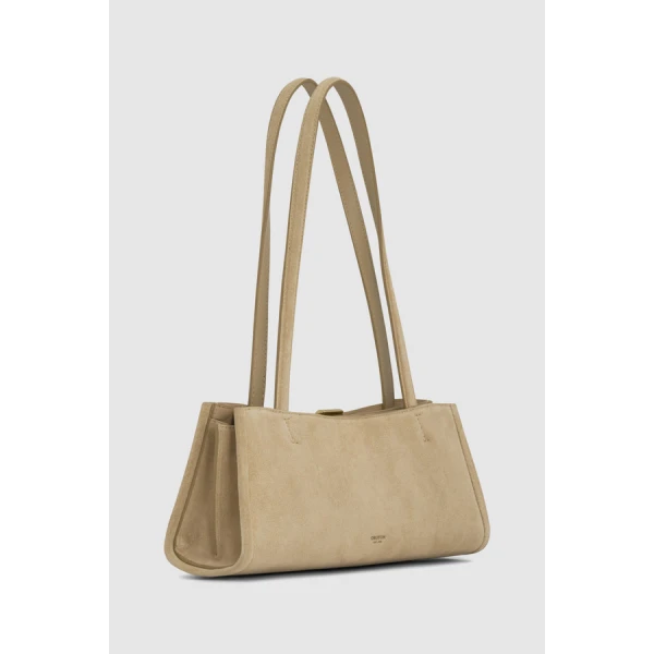 Oroton Mille Baguette Suede - Bags - Australian Luxury Leather Handbag at Luxury Shoes 