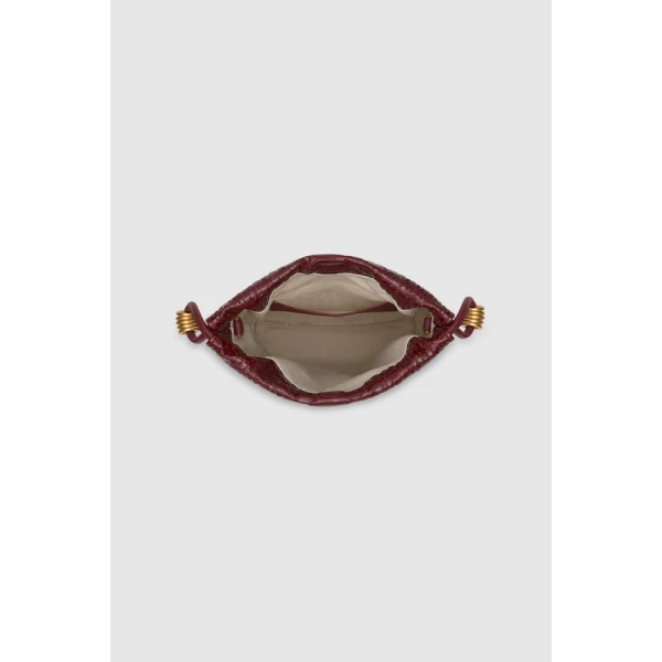 Oroton Nola Drawstring Pouch Texture - Bags - Australian Luxury Leather Handbag at Luxury Shoes 