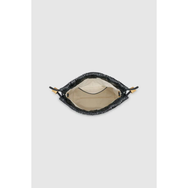 Oroton Nola Drawstring Pouch Texture - Bags - Australian Luxury Leather Handbag at Luxury Shoes 