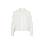 Oroton Oxford Cropped Shirt - Oroton Tops - Australian Heritage Luxury - Shop at Luxury Shoes 