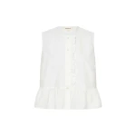 Oroton Oxford Peplum Top - Oroton Tops - Australian Heritage Luxury - Shop at Luxury Shoes 