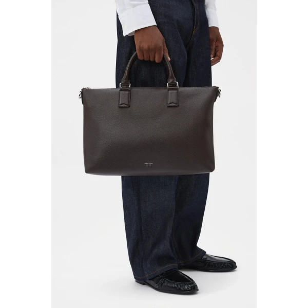 Oroton Paxton Briefcase - Bags - Australian Luxury Leather Handbag at Luxury Shoes 