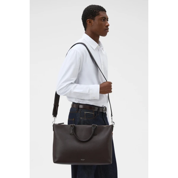 Oroton Paxton Briefcase - Bags - Australian Luxury Leather Handbag at Luxury Shoes 