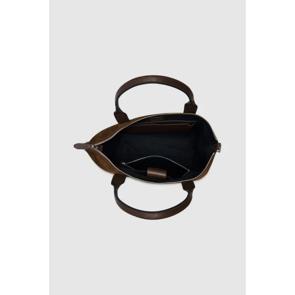 Oroton Paxton Suede Tote - Bags - Australian Luxury Leather Handbag at Luxury Shoes 