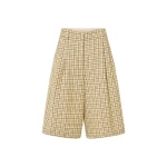 Oroton Pleat Check Short - Oroton Shorts - Australian Heritage Luxury - Shop at Luxury Shoes 
