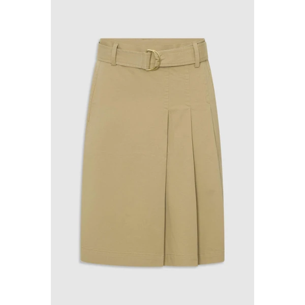 Oroton Pleat Detail Midi Skirt - Oroton Skirts - Australian Heritage Luxury - Shop at Luxury Shoes 