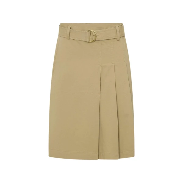 Oroton Pleat Detail Midi Skirt - Oroton Skirts - Australian Heritage Luxury - Shop at Luxury Shoes 