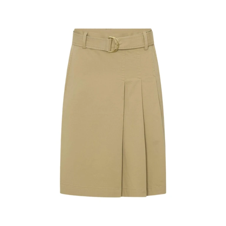 Oroton Pleat Detail Midi Skirt - Oroton Skirts - Australian Heritage Luxury - Shop at Luxury Shoes 