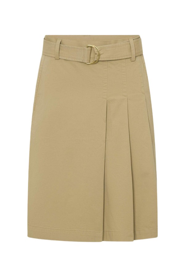 Oroton Pleat Detail Midi Skirt - Oroton Skirts - Australian Heritage Luxury - Shop at Luxury Shoes 