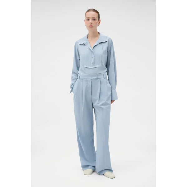 Oroton Pleat Detail Pant - Oroton Pants - Australian Heritage Luxury - Shop at Luxury Shoes 